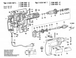 Bosch 0 603 147 003 Csb 400-2 Combi 2-Sp.Impact Drill-E 220 V / Eu Spare Parts